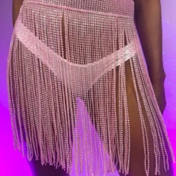 Hot And Delicious Wild Eyes Jewels Cover Up Skirt