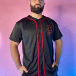 Jarmoo Womens Headbanger Baseball Unisex Jersey