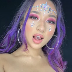 Uniflying Stardust Princess Rave Face Jewel Accessories