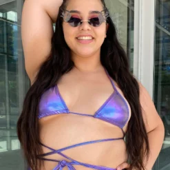 Shark Mystic Neptune Bikini Wrap Top Rave Tops