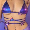 Shark Mystic Neptune Bikini Wrap Top Rave Tops
