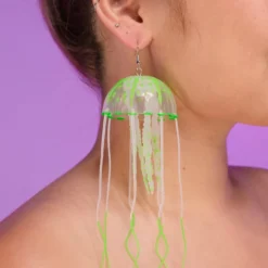 AE Neon Jellyfish Earrings