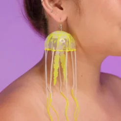 AE Neon Jellyfish Earrings