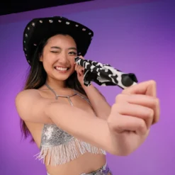 Bodyzone Disco Cowgirl 3pc Silver Sequin Set 14 Bodyzone Disco Cowgirl 3pc Silver Sequin Set