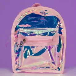 AE Clear Holographic Mini Backpack