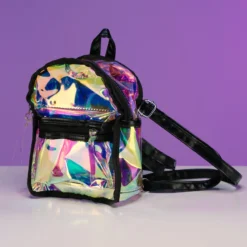 AE Clear Holographic Mini Backpack