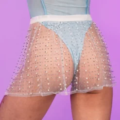 AE Class Act White Tie Skirt New