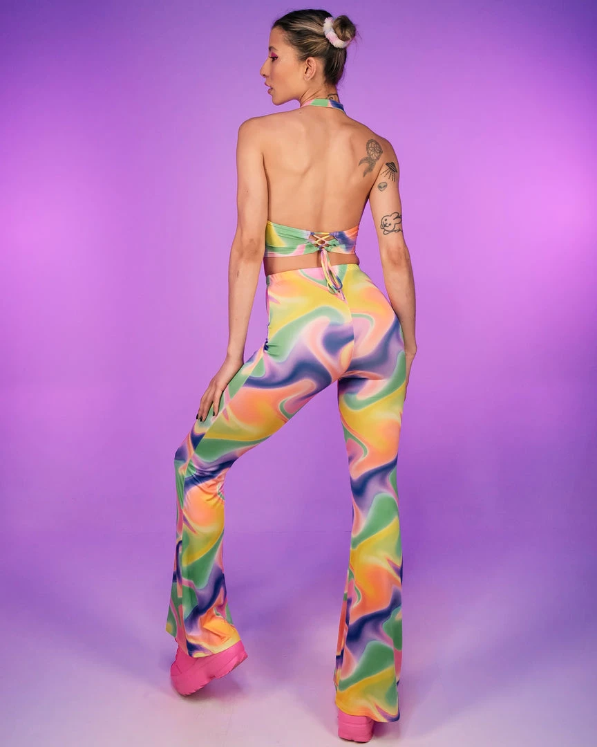 Hot And Delicious Trippy Daze 2pc Pant Set New 2 Hot And Delicious Trippy Daze 2pc Pant Set New