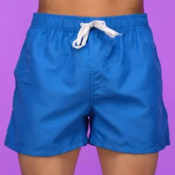 AE Solid Men's Drawstring Shorts