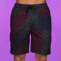 BJD Inc. Night Geo Party Shorts