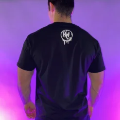 555stickers Womens Only Here For The Bass Reflective RW Tee