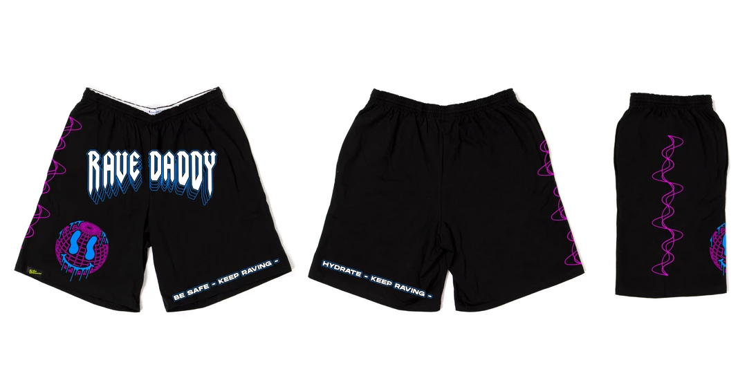 Jarmoo Rave Daddy Basketball Shorts Bottoms 7 Jarmoo Rave Daddy Basketball Shorts Bottoms