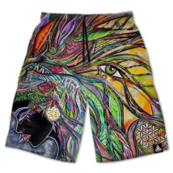 Set 4 Lyfe NEON SYNCHRONICITY SHORTS