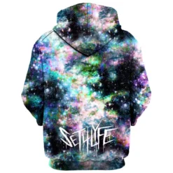 Set 4 Lyfe STRANGE GALAXY HOODIE Mens