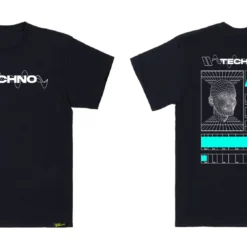 555stickers Techno Snob Black Tee 11 555stickers Techno Snob Black Tee
