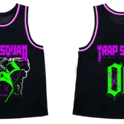 Jarmoo Mens Trap Squad Basketball Jersey