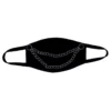 Bodyzone Black Chain Me Up Face Mask Accessories