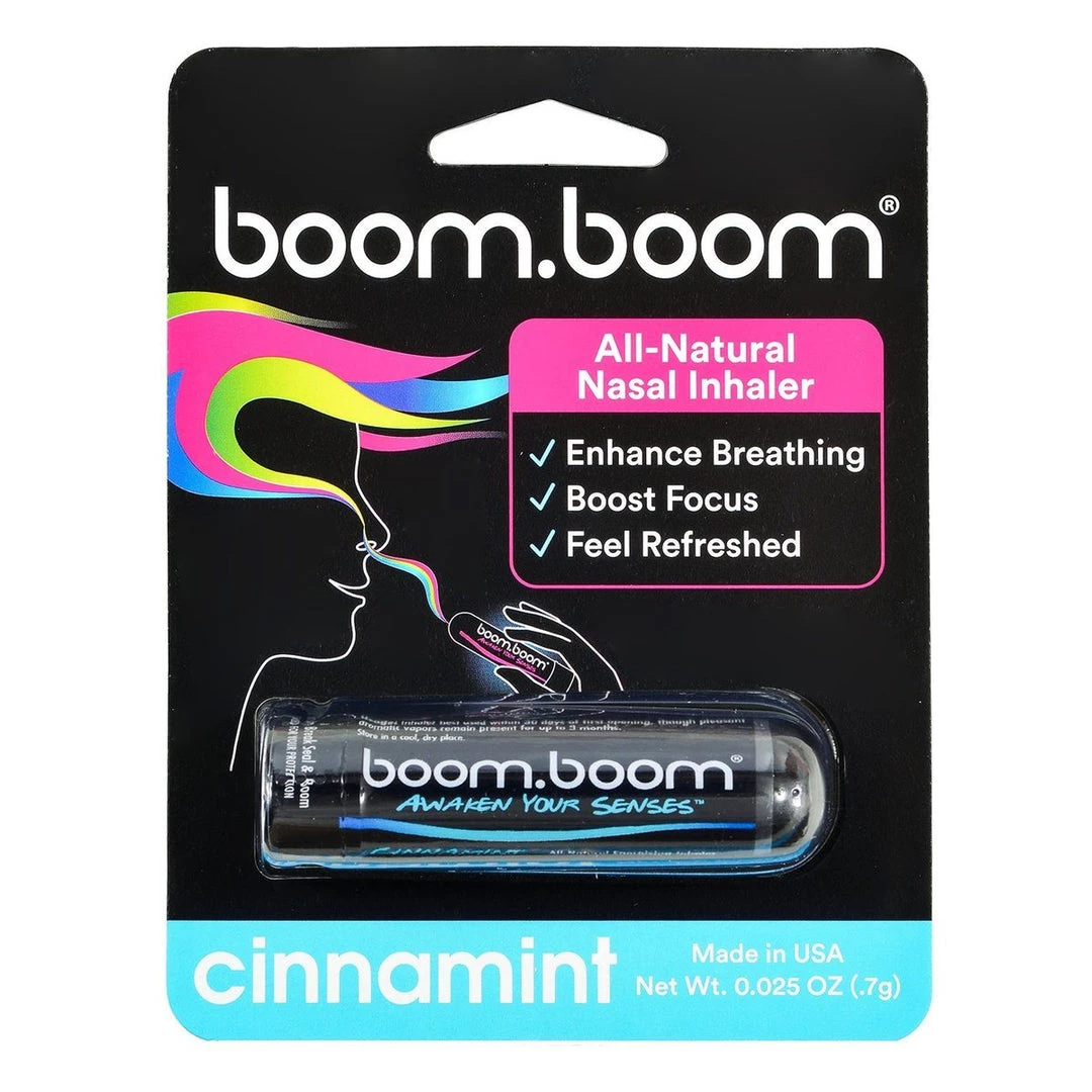 Cinnamint BoomBoom Nasal Inhaler 2 Cinnamint BoomBoom Nasal Inhaler