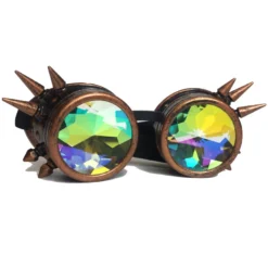 AE Spiky Kaleidoscope Steampunk Goggles