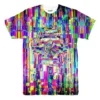 Set 4 Lyfe Mens ABSTRACT GLITCH T