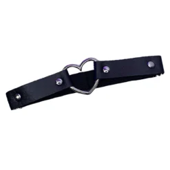 AE Womens 1pc Heart Ring Faux Leather Leg Garter