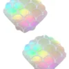 Neva Nude Accessories Holographic Iridescent Mermaid Scale Shell Pasties