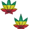 Pastease Accessories Rasta Pot Leaf Pasties