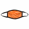 Bodyzone Womens Orange Chain Me Up Face Mask
