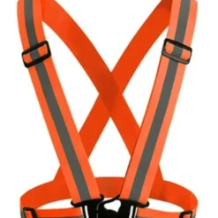 AE Danger Zone Neon Reflective Buckle Vest New