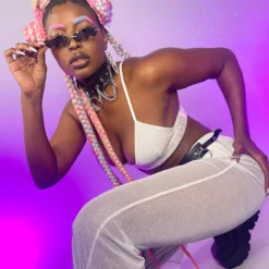 OhYes Fashion New Urban Nights Crop Top