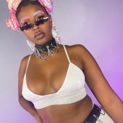 OhYes Fashion New Urban Nights Crop Top