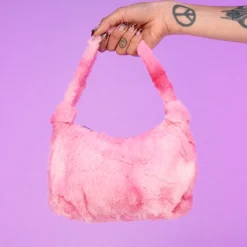 AE Tie Dye Fuzzy Purse New