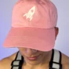 Space Yacht Pink Dad Hat