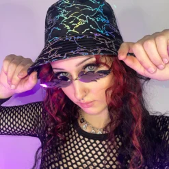 AE New Electrified Flash Reflective Bucket Hat