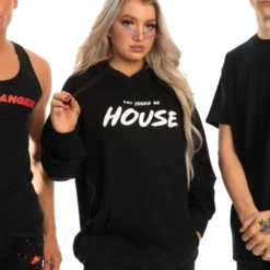 555stickers Let There Be House Hoodie Tops