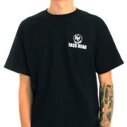 555stickers Mens Bass Head Melting Skull T