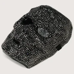 KBW Rhinestone Skull Full Face Mask Accessories