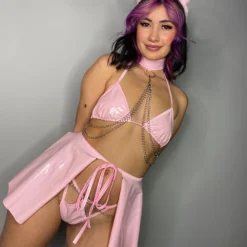 Bodyzone Sugar Baby Pink Wrap Around Skirt