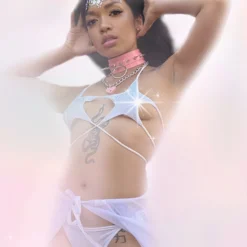 AE Super Nova Girl 2pc Star Bikini Set Swimwear