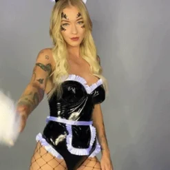 Roma 4pc French Maid Costume Womens