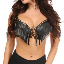 Daisy's Corsets Desert Drip Fringe Bra Harness